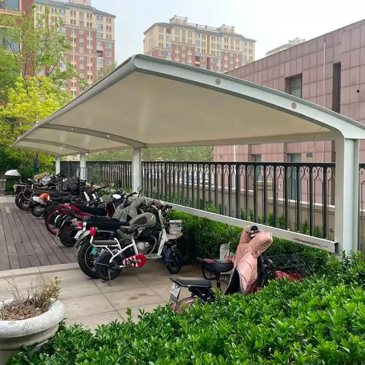 沂源县膜结构电动车棚